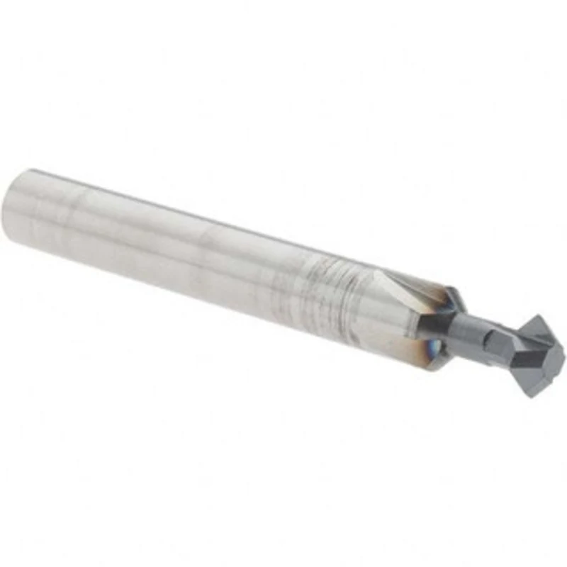 Accupro 1/4 1/4 Cut Diam, 1/8 Cut Width, 1/4 Shank, Solid Carbide Double-Angle Cutter AlTiN Finish, 4 Teeth, 2 OAL 31...